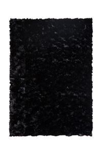 Prizma 75 x 300 Prizma Micropost Özel Ebat Kesme Kaymaz İnce Yolluk ve Halı Siyah Siyah-75x300