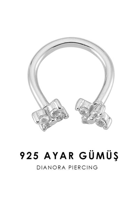 Dianora Piercing Gümüş Halka Piercing