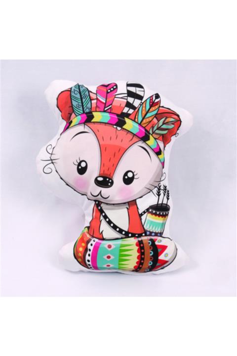 instababyrooms Tilki Desenli Dekoratif Yastık