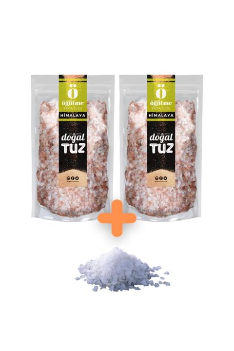 Doğaltuz Bundle Set - Himalaya Tuzu Kristal Tip (2x1000gr) + Hediye 2 Kg Ayak Bakım Tuzu - Doğal Tuz