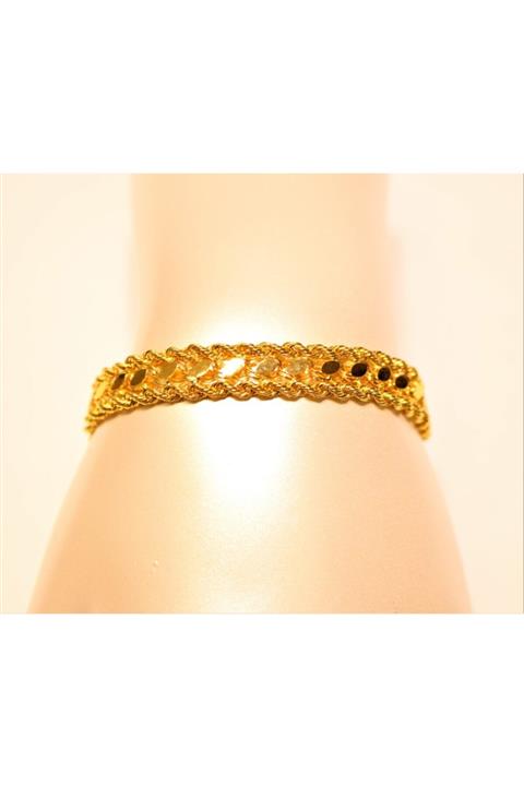 Ateş Kadın Altın Halat Pullu Künye