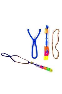 Yetkin Home Fırlatmalı Oyuncak Led Işıklı Sapan Çocuklar Için Plastik Oyuncak