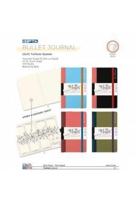 Gıpta 164-psk Bullet Journal Noktalı Tarihsiz Günlük 13x21