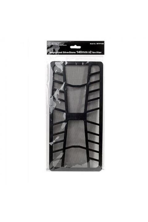 SILVERSTON Sst-ff142b 14cm Mıknatıslı Fan Filtresi