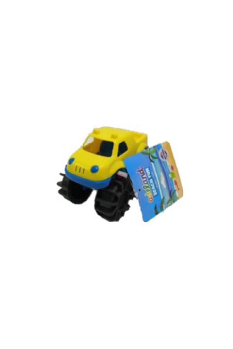 ADELAND Plaj Oyuncağı Sarı Renk Araba