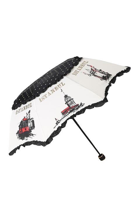 Marlux Bej İstanbul Temalı Şemsiye