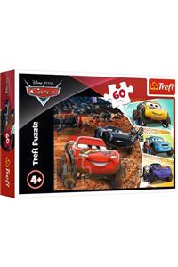 Trefl Cars Şimşek Mcqueen Ve Arkadaşları (lıghtnıng Mcqueen Wıth Frıends) Puzzle/yapboz 60'parça