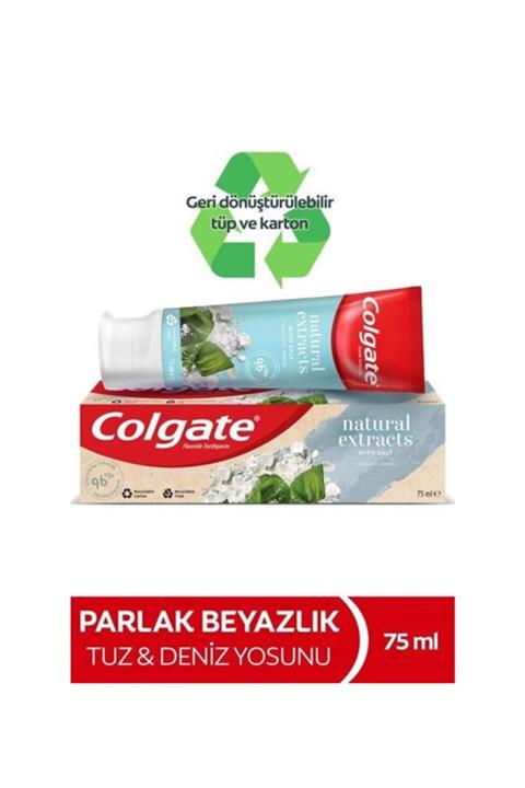 Colgate Natural Extracts Deniz Tuzu Diş Macunu 75