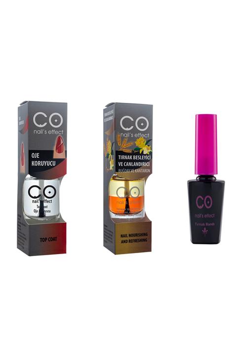 CO Nail's Effect Co Oje Koruyucu - Besleyici Canlandırıcı - Tırnak Bandı
