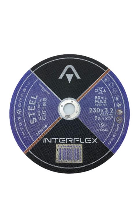 Interflex Metal Kesici Taş Düz 230x3,2x22,23