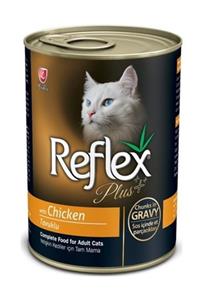 Reflex Plus Tavuklu Kedi Konserve Sos İçinde Et Parçacıklı 400 Gr