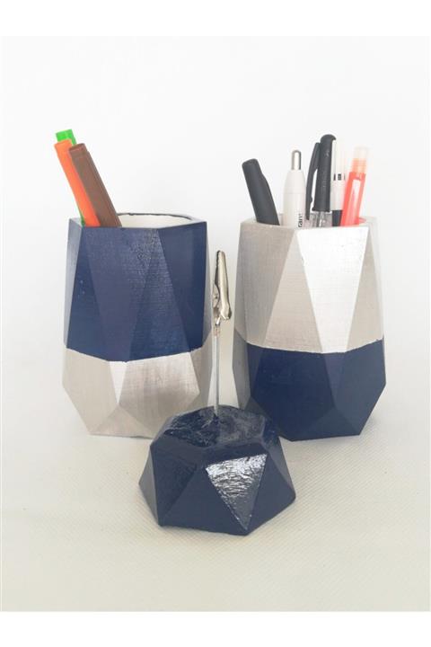 Merak Tasarım Dekoratif Masaüstü Ofis Seti