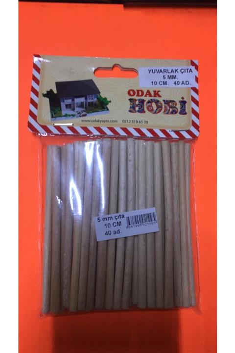 Odak Yuvarlak Çıta 5 mm 10 cm 40 Adet