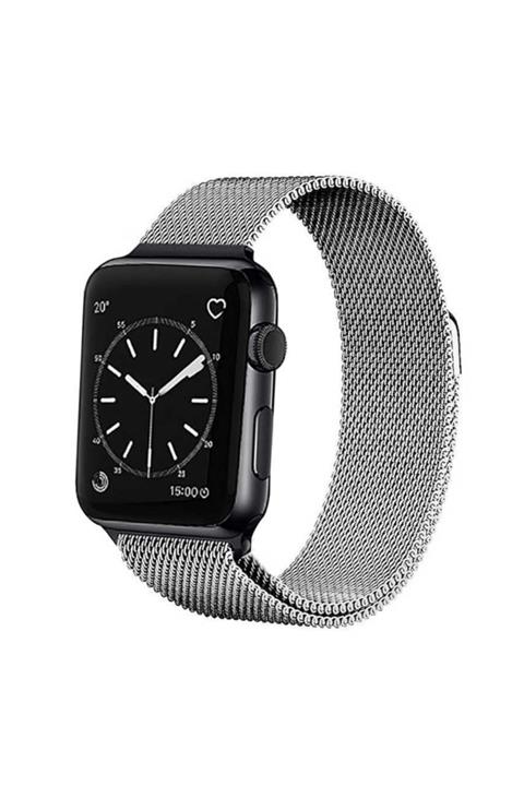 dijimedia Apple Watch 40mm Krd-01 Metal Kordon Siyah