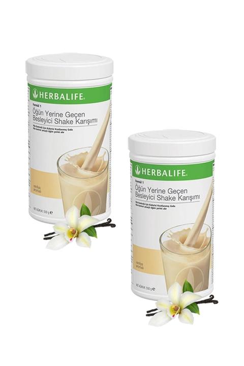 Herbalife Formül 1 Shake Karışım Seti 2 Adet Vanilya 550 gr
