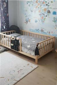 Loolpi Home – Unisex Montessori Bebek Ve Çocuk Karyolası Doğal Ahşap Yatak