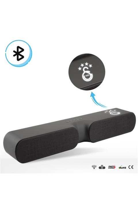 Bood Design Galatasaray Logolu Işıklı Bluetooth Hoparlör Bd-172