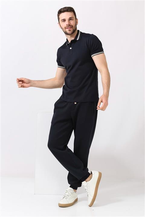 Eleventy %100 Koton , Polo Yaka Tişört