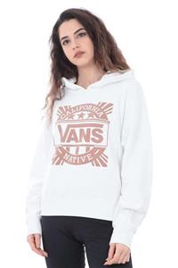 Vans Kadın Sweatshirt Beyaz - Calı Natıve Hoodıe  - 0A3UPEWHT1