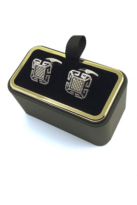 La Pescara Gümüş Renk Kol Düğmesi