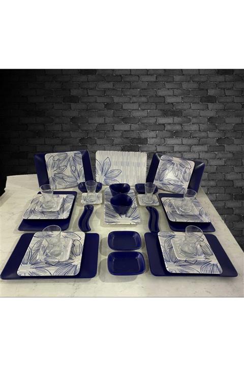 Keramika 34 Parça Alisa Kahvaltı Seti