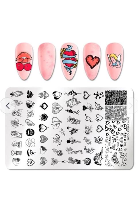 NICOLE Diary Metal Stampa Tabakası L35 (51039)