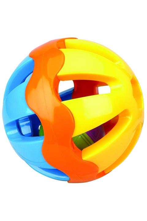 Oyuncakmatik Çıngıraklı Eğlenceli Topum