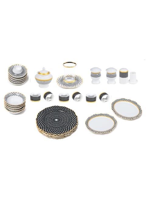 Lotus Fıne Porselen 44 Parça Kahvaltı Tk: -6 Kişilik
