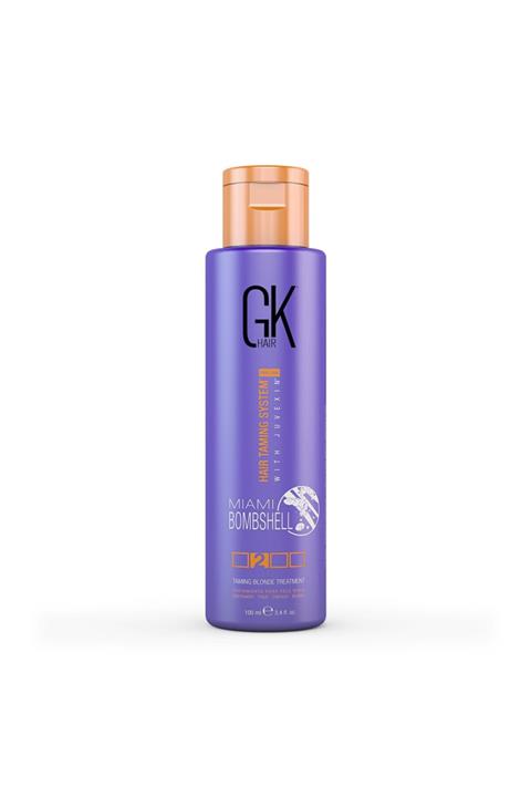 GK HAIR Global Keratin Miami Bombshel Onarıçı Sarı Ve Boyalı Saçlara Özel Keratin Bakım 100ml