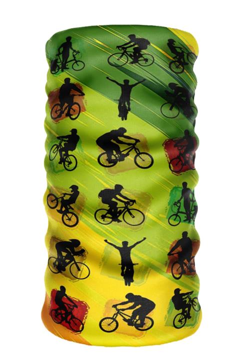 eTaktik Collar Bike Patterned Buff Boyunluk Bandana Balaklava