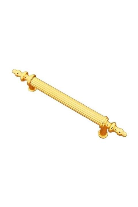 İNTERİO Rustik Kulp Modelleri Lüks Modern Mutfak Dolap Çekmece Mobilya Kulbu 96mm Altın