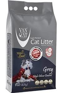 Vancat Van Cat Cat Lıtter Grey Aktif Karbonlu 10l (0,6-2,25mm)