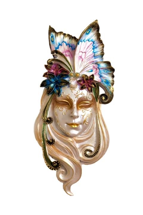 Lime Art Shop Dekoratif Ev/ofis Aksesuarı Mask Duvar Obje