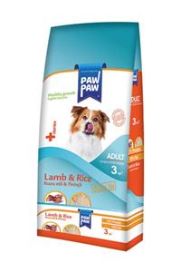 Paw Paw Kuzu Etli Pirinçli Yetişkin Köpek Maması 3 Kg