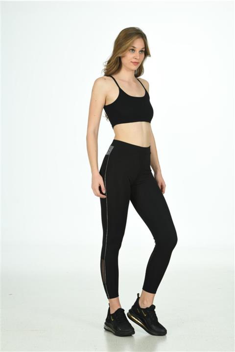 to COSMOS Kadın Sporcu Taytı Gri Çizgili