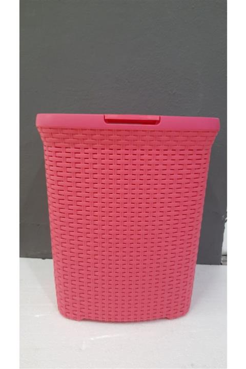 hırdavatçım52 Kirli Çamaşır Sepeti Pembe 55 lt