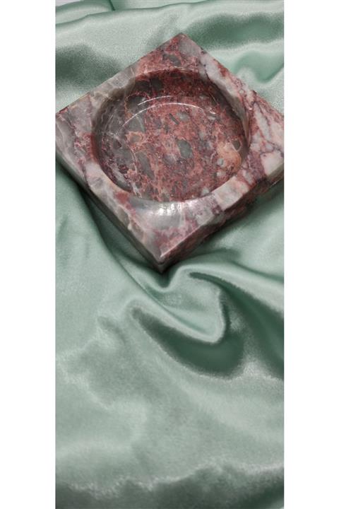 Pergamon Eskişehir Süpren Taşı Gerçek Mermer Kül Tablası 3 Cm Kalınlığında Tek Adet