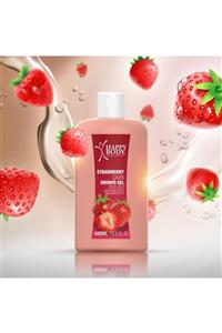 Happy Body Strawberry Mouisturizer Shower Gel Çilek Nemlendirici Duş Jeli 400ml