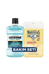 Listerine Ağız Bakım Suyu Cool Mint 250ml + Le Petit Marseillais 250ml Duş Hediye