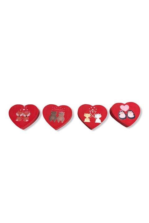 Silka Art50 Love Kalp Şekilli Silgi (1 Adet)