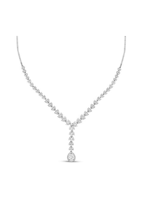 Barok Diamond Altın Damla Fantezi Gerdanlık