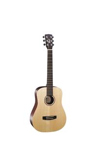 CORT Elektro Akustik Gitar, Çantalı, Open Pore,