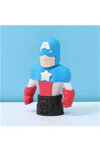 Miniso Mınıso Marvel Silgi Kaptan Amerika