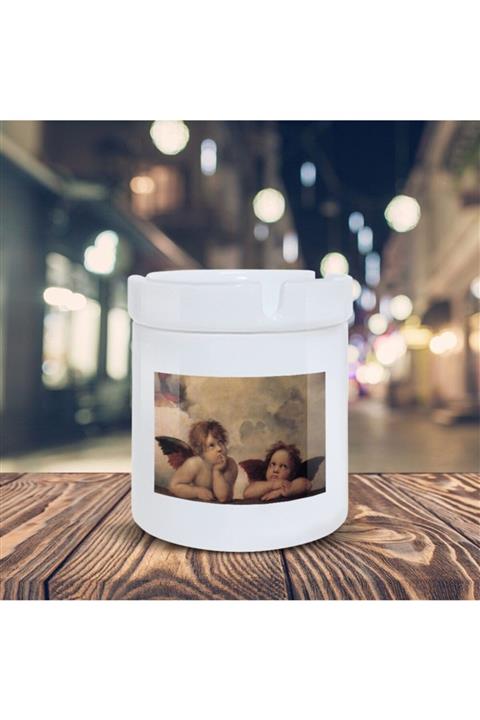 Asilmeydan The Sistine Madonna Küllük Raphael Baskılı Kül Tablası K-22