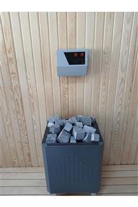 FİNNSTEAM 12 Kw Eco Sauna Sobası & Dijital Kontrol Paneli