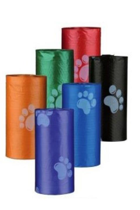 Tor Store Köpek Evcil Hayvan Kaka Poşeti Siyah 12'li Set