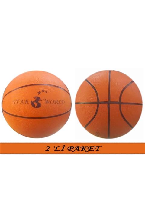 Star 2 Adet 7 Numara Basketbol Topu World Turuncu
