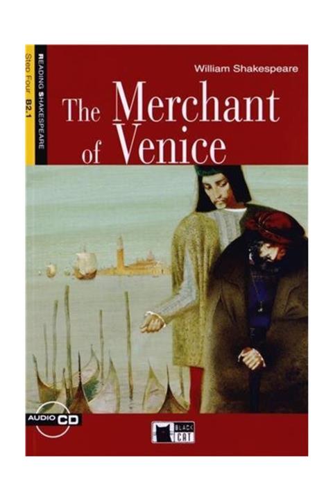 Black Cat Reading & Training : The Merchant Of Venice + Audio Cd
