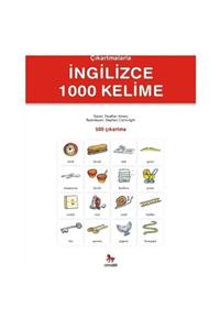 Almidilli Yayınları Çıkartmalarla İngilizce 1000 Kelime