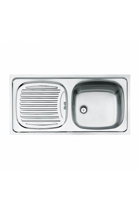 Teka Ebm 45 Paslanmaz Çelik Sol Damlalıklı Eviye (pa350n1202)